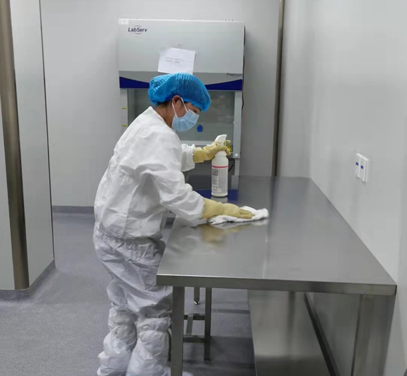 生物医药洁净室杀菌消毒