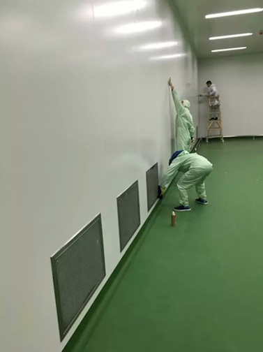 康葆莱医药厂无尘车间开荒保洁