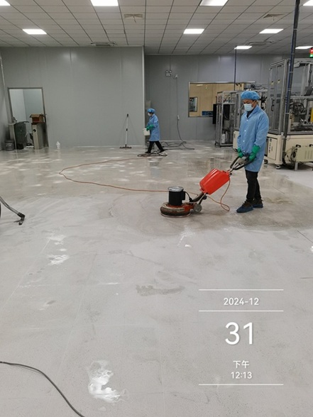 无尘车间ESD防静电地板清洗保养